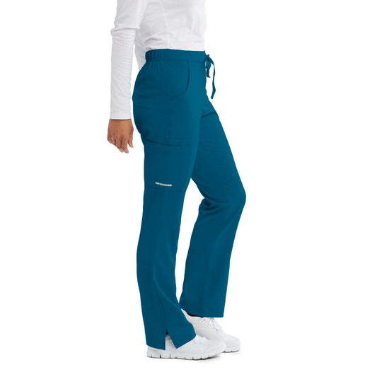 Skechers Reliance Pant - Women's Cargo Scrub Pant Tall Women's Tall Scrub Pant Skechers Bahama/Caribbean Blue XXS 