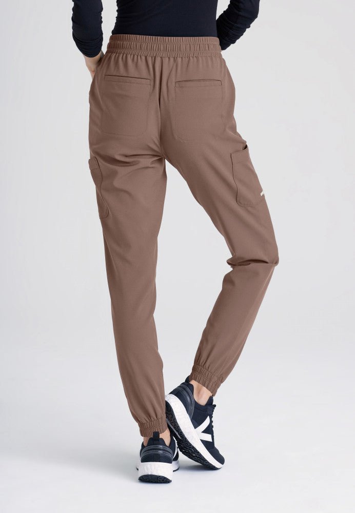Terra Mid - Rise Jogger Scrub PantGrey's Anatomy EvolveGSSP625-DRIFTWOOD-L