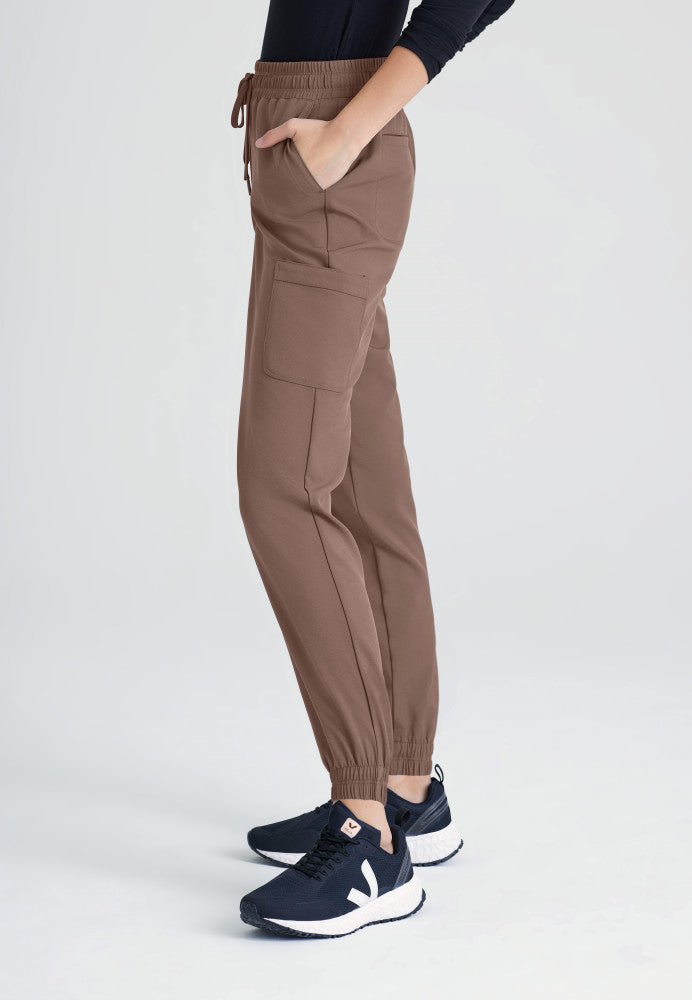 Terra Mid - Rise Jogger Scrub PantGrey's Anatomy EvolveGSSP625-DRIFTWOOD-L