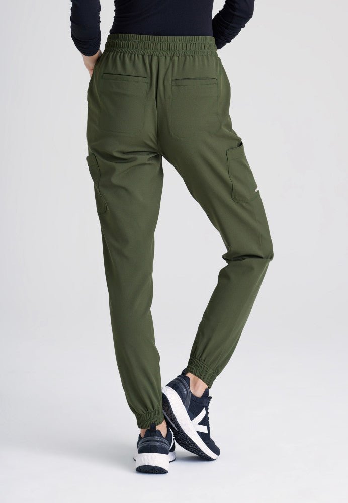 Terra Mid - Rise Jogger Scrub PantGrey's Anatomy EvolveGSSP625-FERN-XXS