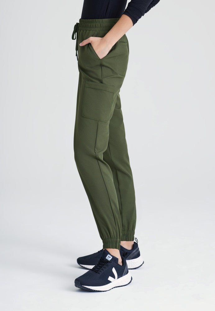 Terra Mid - Rise Jogger Scrub PantGrey's Anatomy EvolveGSSP625-FERN-XXS