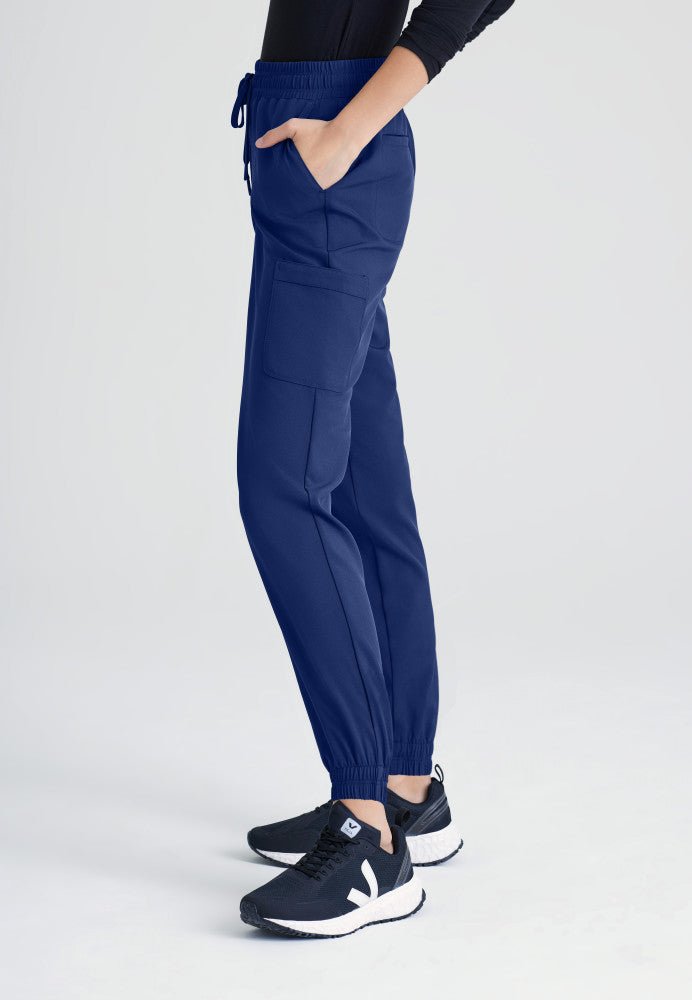 Terra Mid - Rise Jogger Scrub PantGrey's Anatomy EvolveGSSP625-INDIGO-XXS