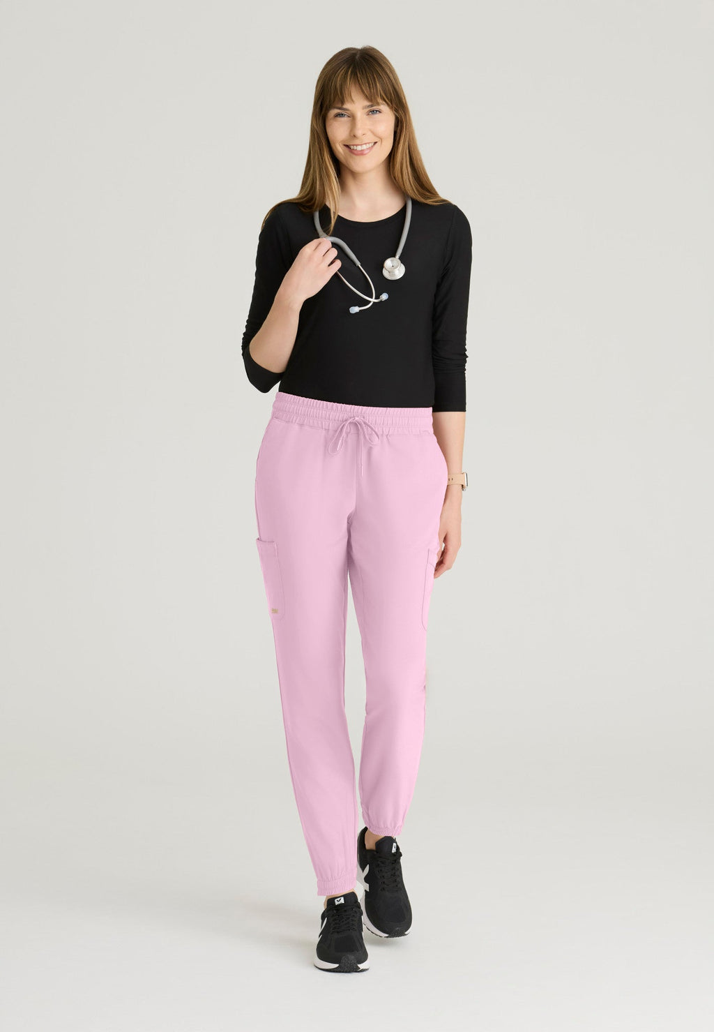 Terra Mid - Rise Jogger Scrub PantGrey's Anatomy EvolveGSSP625-MISTYPINK-XXS