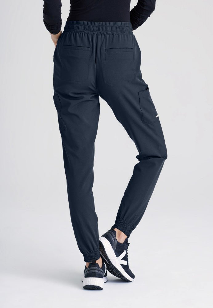 Terra Mid - Rise Jogger Scrub PantGrey's Anatomy EvolveGSSP625-STEEL-XXS