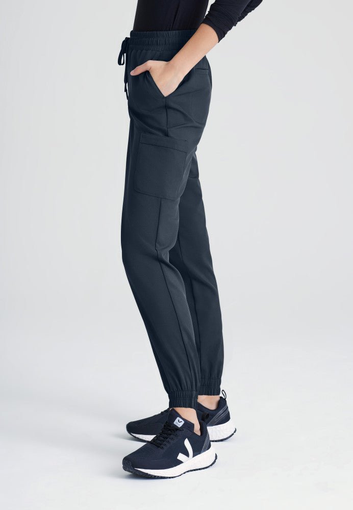 Terra Mid - Rise Jogger Scrub PantGrey's Anatomy EvolveGSSP625-STEEL-XXS