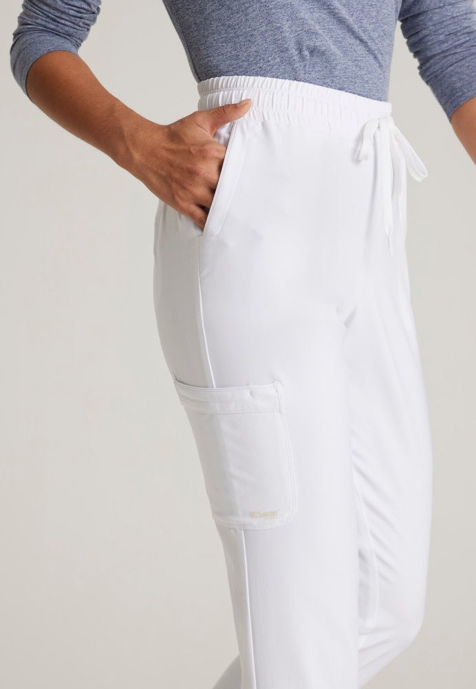 Terra Mid - Rise Jogger Scrub PantGrey's Anatomy EvolveGSSP625-White-XXS