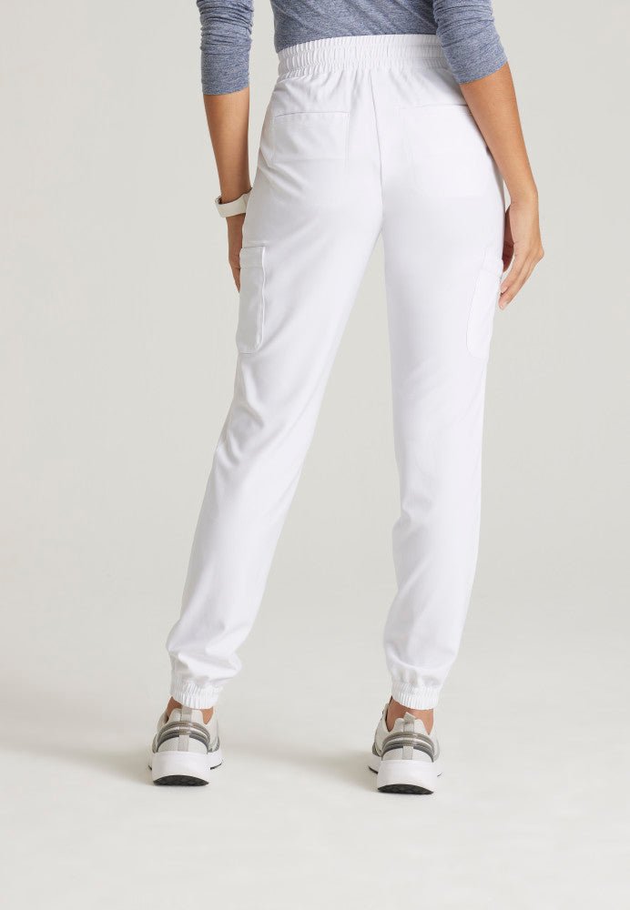 Terra Mid - Rise Jogger Scrub PantGrey's Anatomy EvolveGSSP625-White-XXS