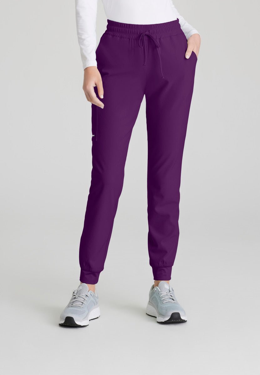 Theory 4 - Pocket Scrub JoggerSkechers by BarcoSKP552-EGGPLANT-XXS