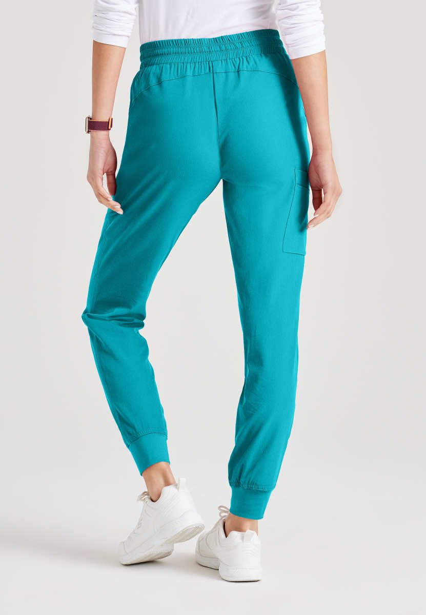 Theory 4 - Pocket Scrub JoggerSkechers by BarcoSKP552-TEAL-XXS