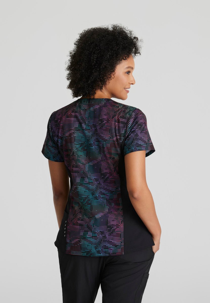 Thrive Barco One Women's V - Neck Scrub Print TopBarco One5107-PRSL-XXS