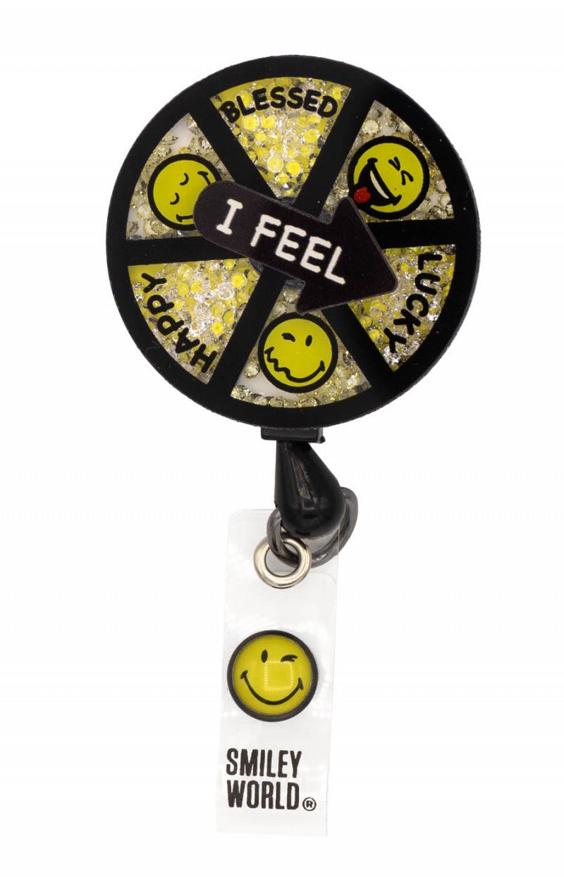 Today I Feel Wheel - Retractable ID Badge HolderkoiSA156-TIF