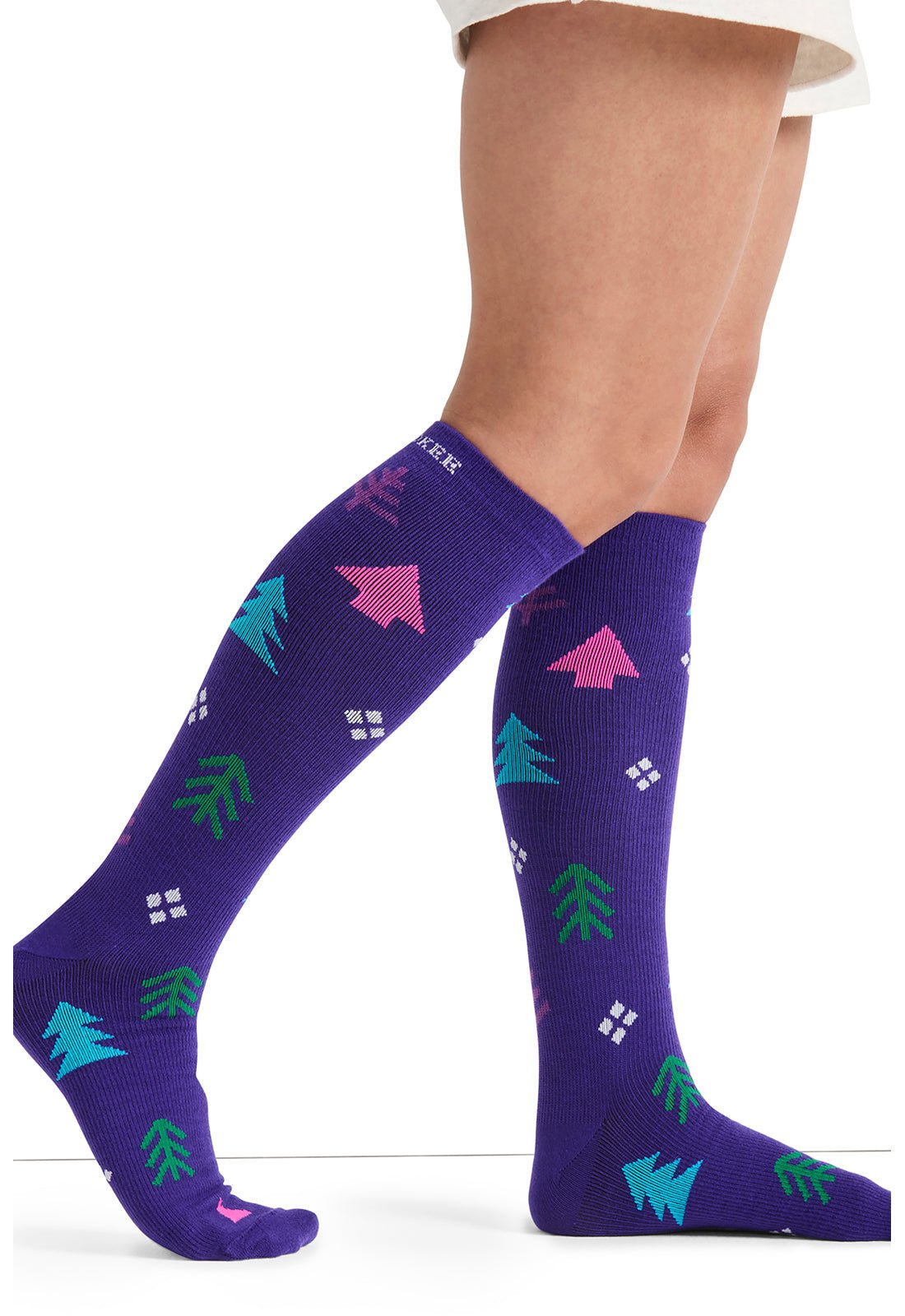 Trees Galore Compression SocksCherokee LegwearPRINTSUPPORT-TRGLR