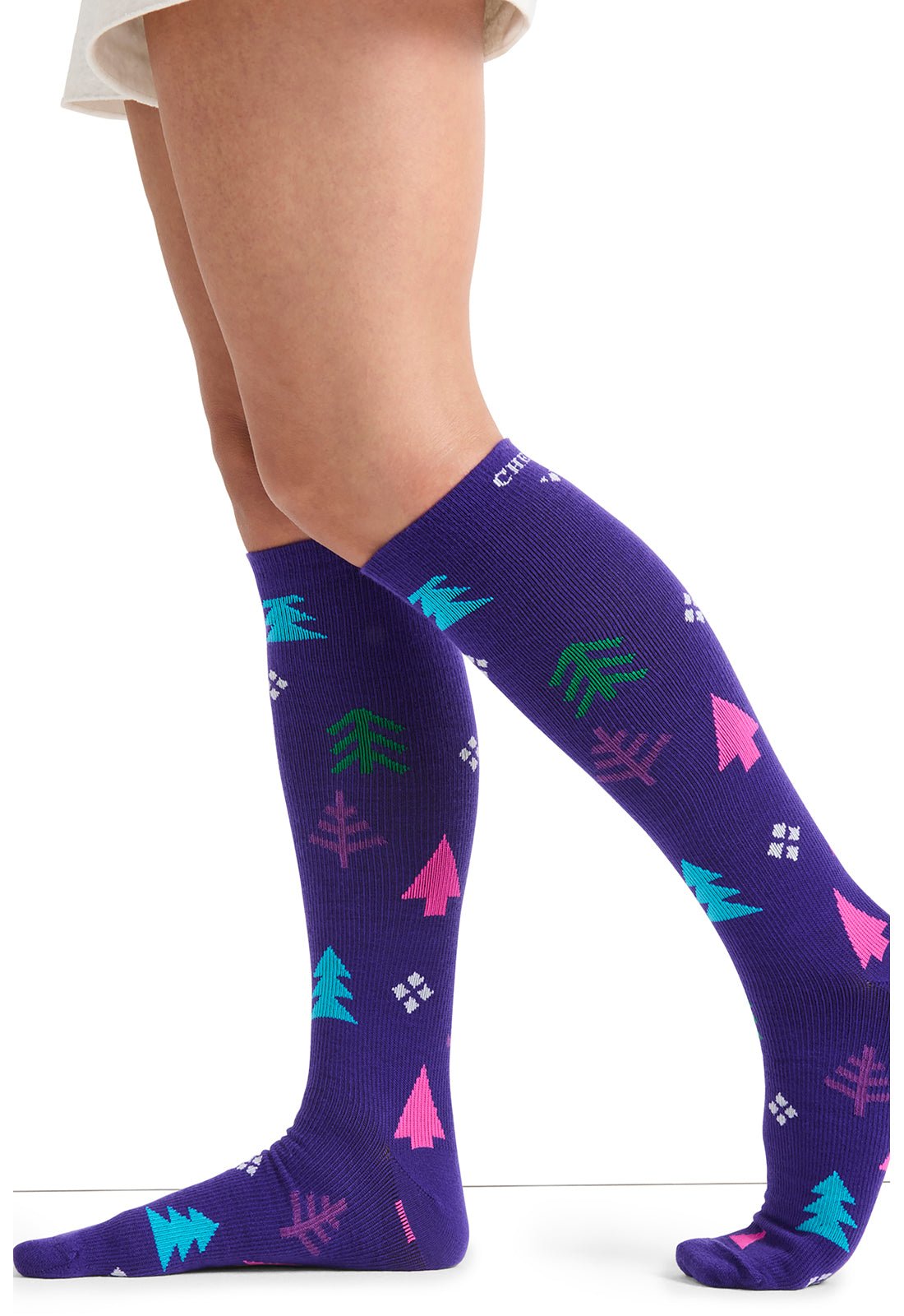 Trees Galore Compression SocksCherokee LegwearPRINTSUPPORT-TRGLR