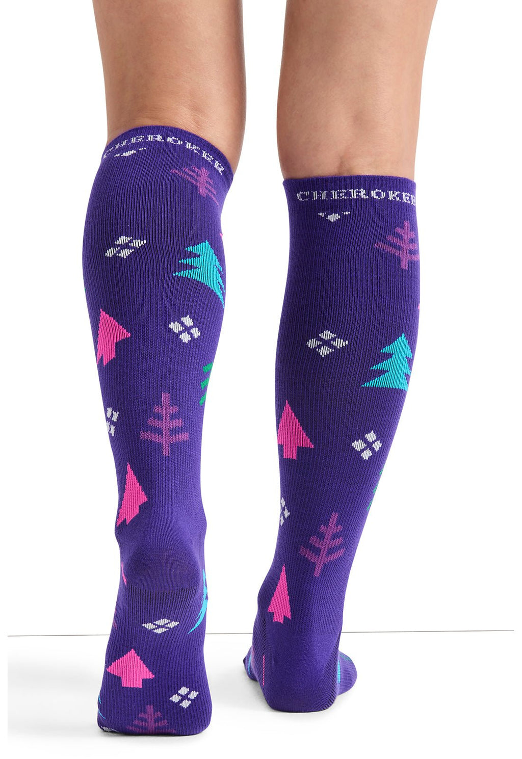 Trees Galore Compression SocksCherokee LegwearPRINTSUPPORT-TRGLR