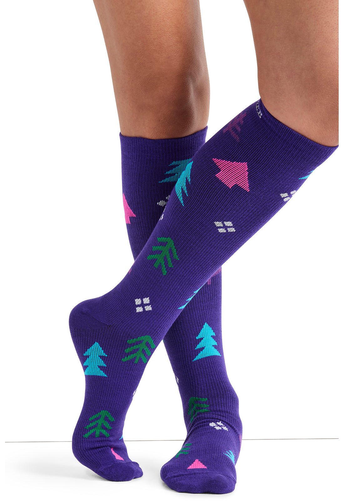 Trees Galore Compression SocksCherokee LegwearPRINTSUPPORT-TRGLR