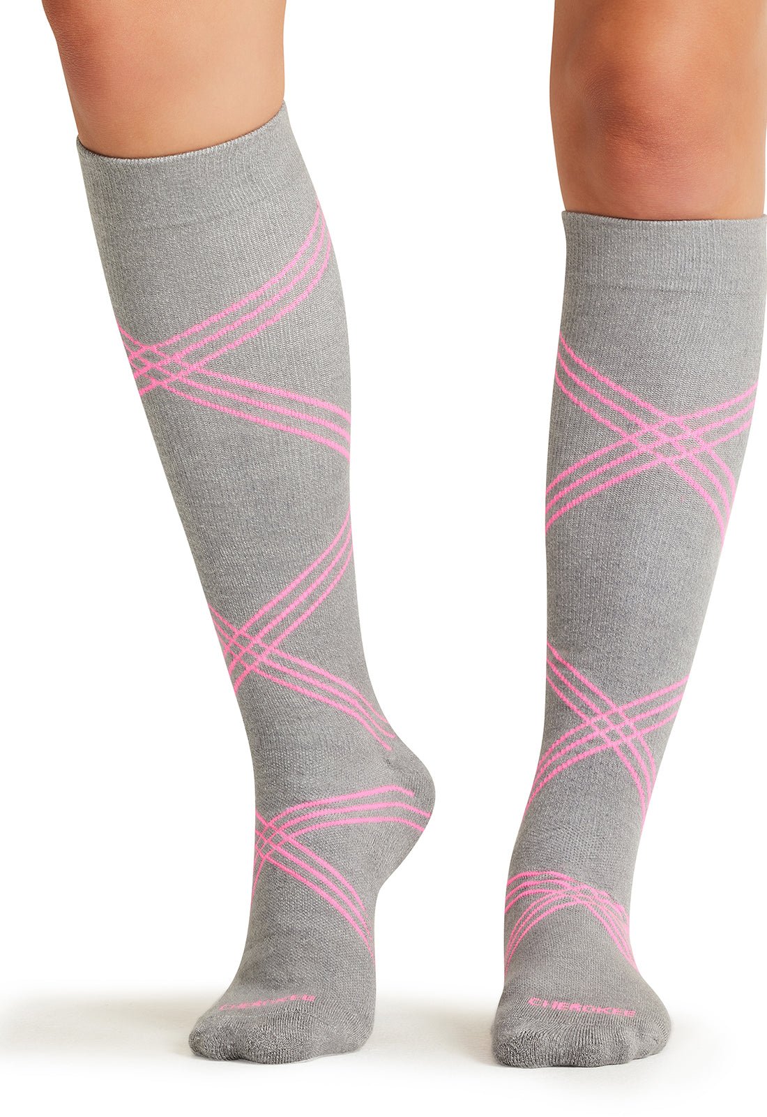 Twisted Shocking Pink - Compression Socks 15–20 mmHgCherokee LegwearLXSUPPORT-TWSHP-S/M