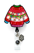 Ugly Christmas Sweater – Retractable ID Badge ReelkoiA156-USW