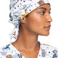 Cherokee Unisex Bouffant Scrub Hat Unisex Scrub Cap Cherokee Licensed Cats And Dogs  