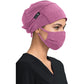 koi Unisex Surgical Hat Scrub Hat Koi Heather Pink  
