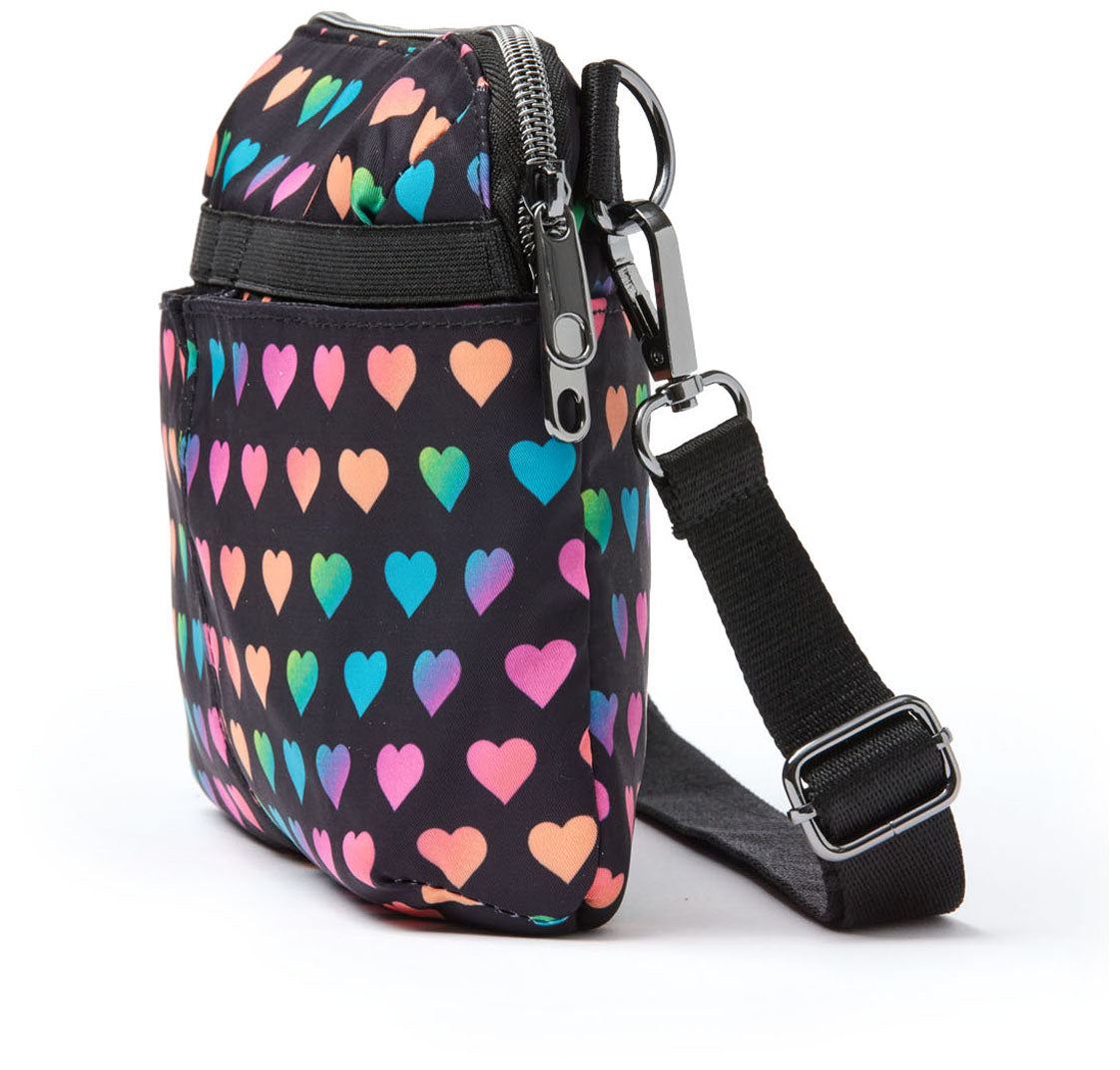 Utility Bag in Rainbow Love Utility Bag HeartSoul   