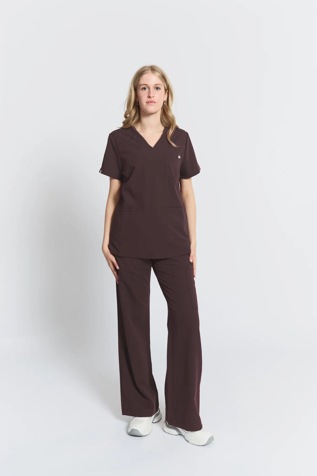 Victoria 4 - Pocket Scrub TopJOIIAVICTORIA-ESPRESSO-XS