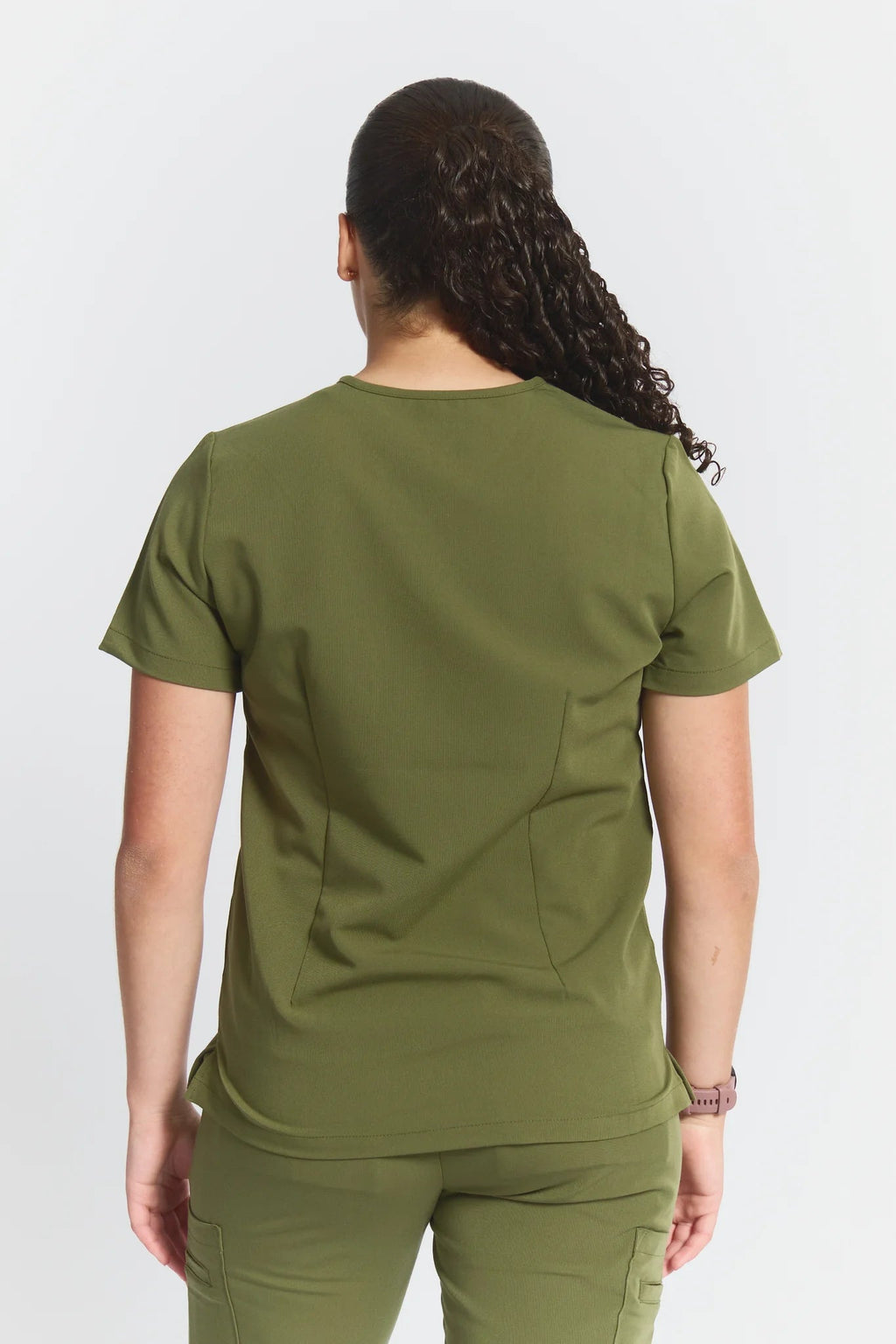 Victoria 4 - Pocket Scrub TopJOIIAVICTORIA-MOSSYGREEN-XS