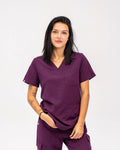 Victoria 4 - Pocket Scrub TopJOIIAVICTORIA-ROYALPURPLE-XS