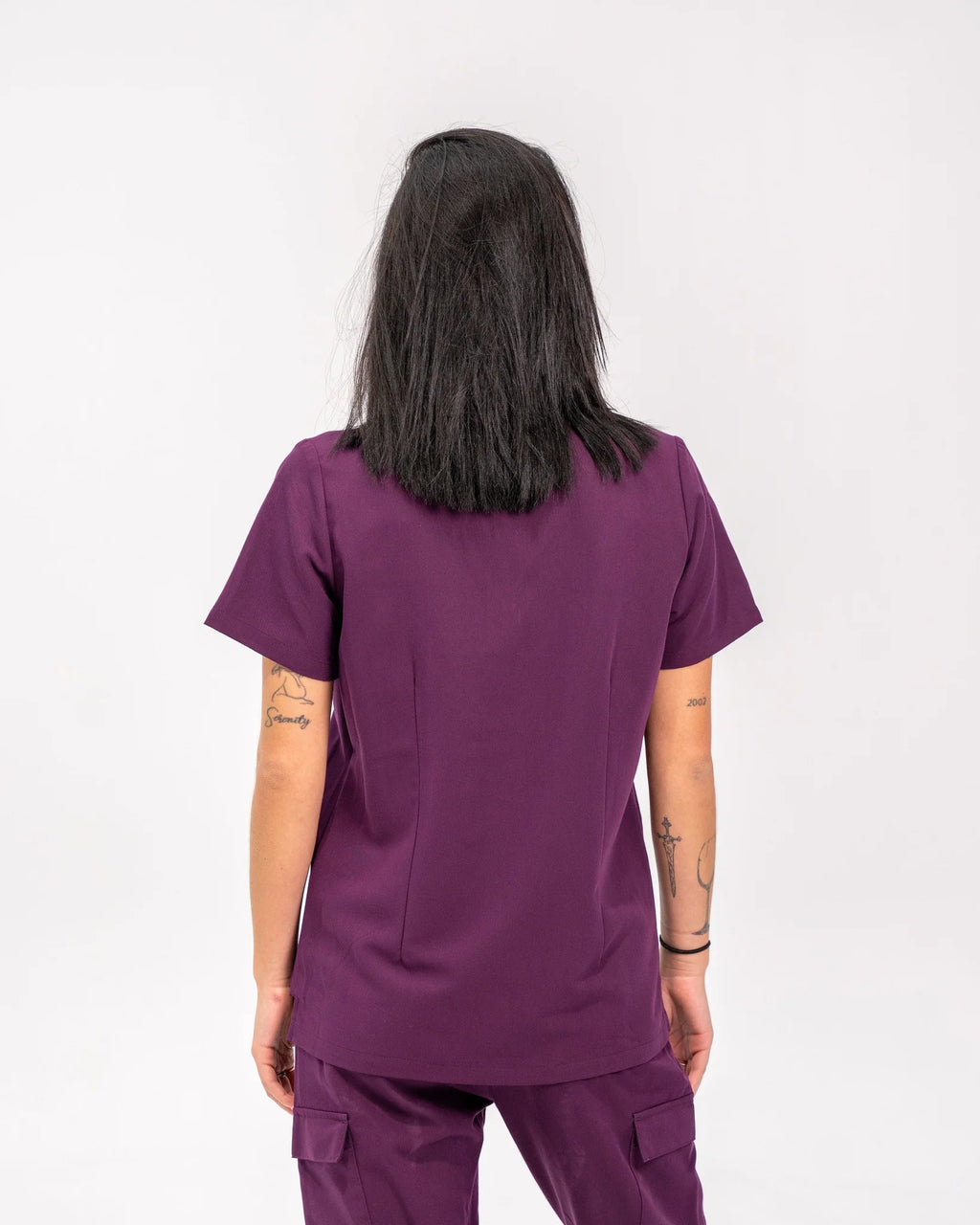 Victoria 4 - Pocket Scrub TopJOIIAVICTORIA-ROYALPURPLE-XS