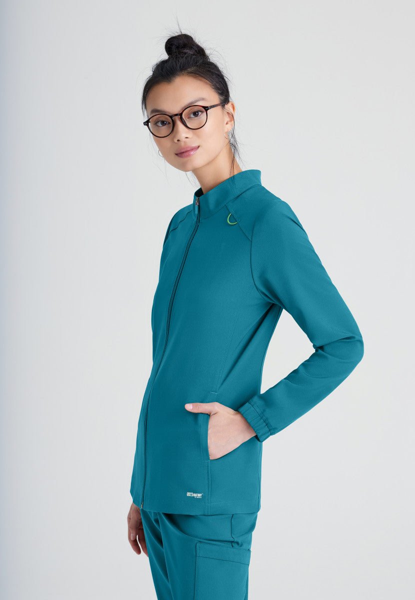 Virtue Stand - Up Collar Scrub JacketGrey's Anatomy EvolveGSSW886-BAHAMA-XXS