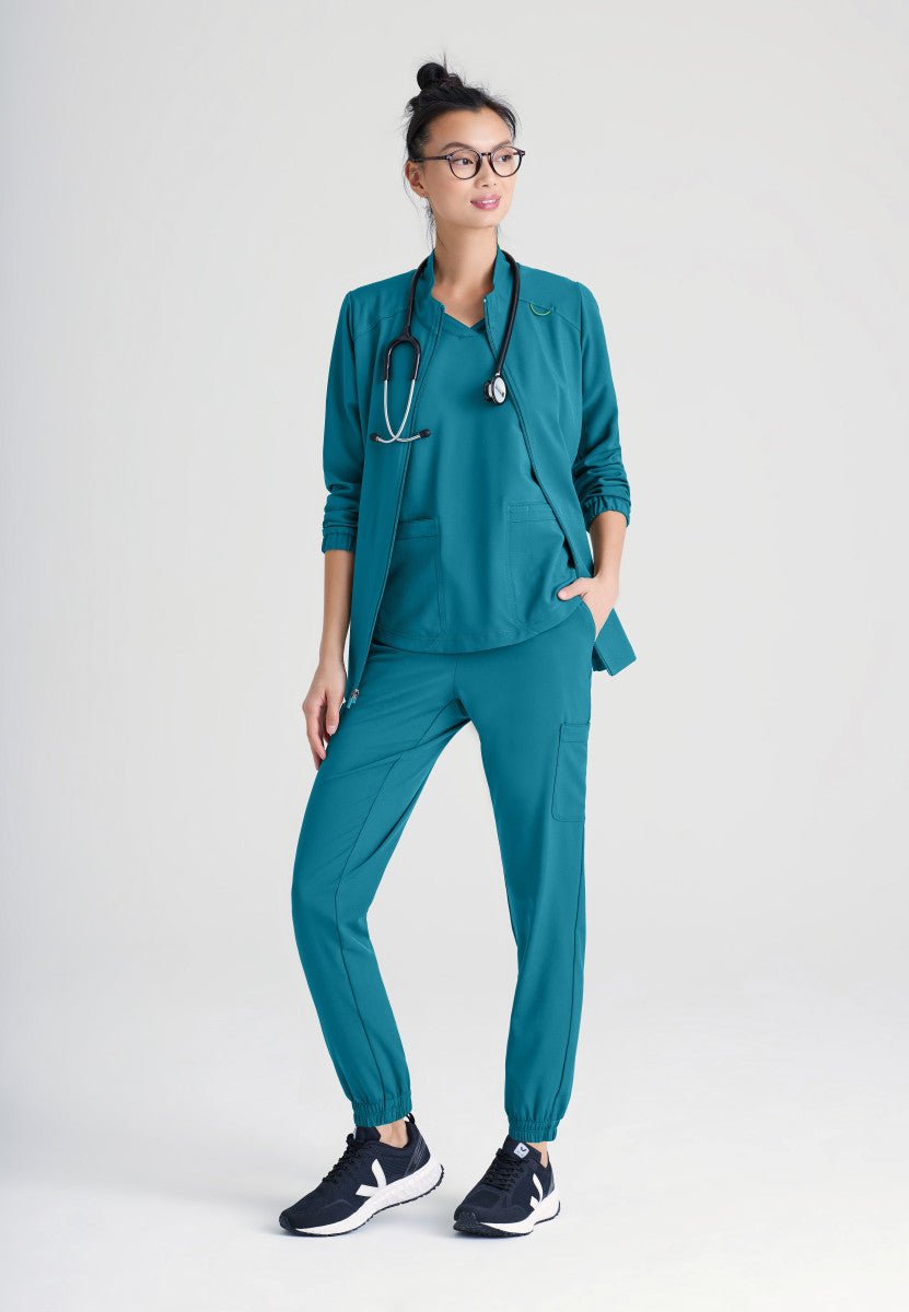 Virtue Stand - Up Collar Scrub JacketGrey's Anatomy EvolveGSSW886-BAHAMA-XXS