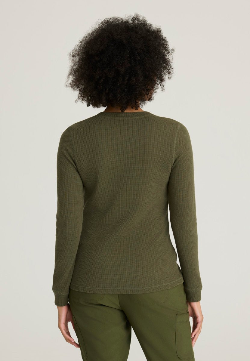 Wanderlust Waffle Knit Long Sleeve TopGrey's Anatomy EvolveGSST257-FERN-XXS