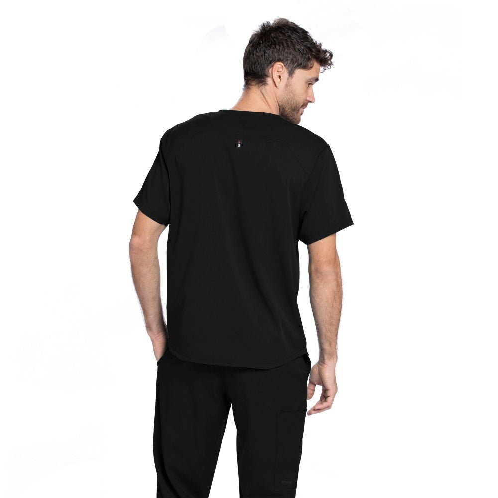 Wesley Scrub TopGrey's AnatomyGRST009-BLACK-1