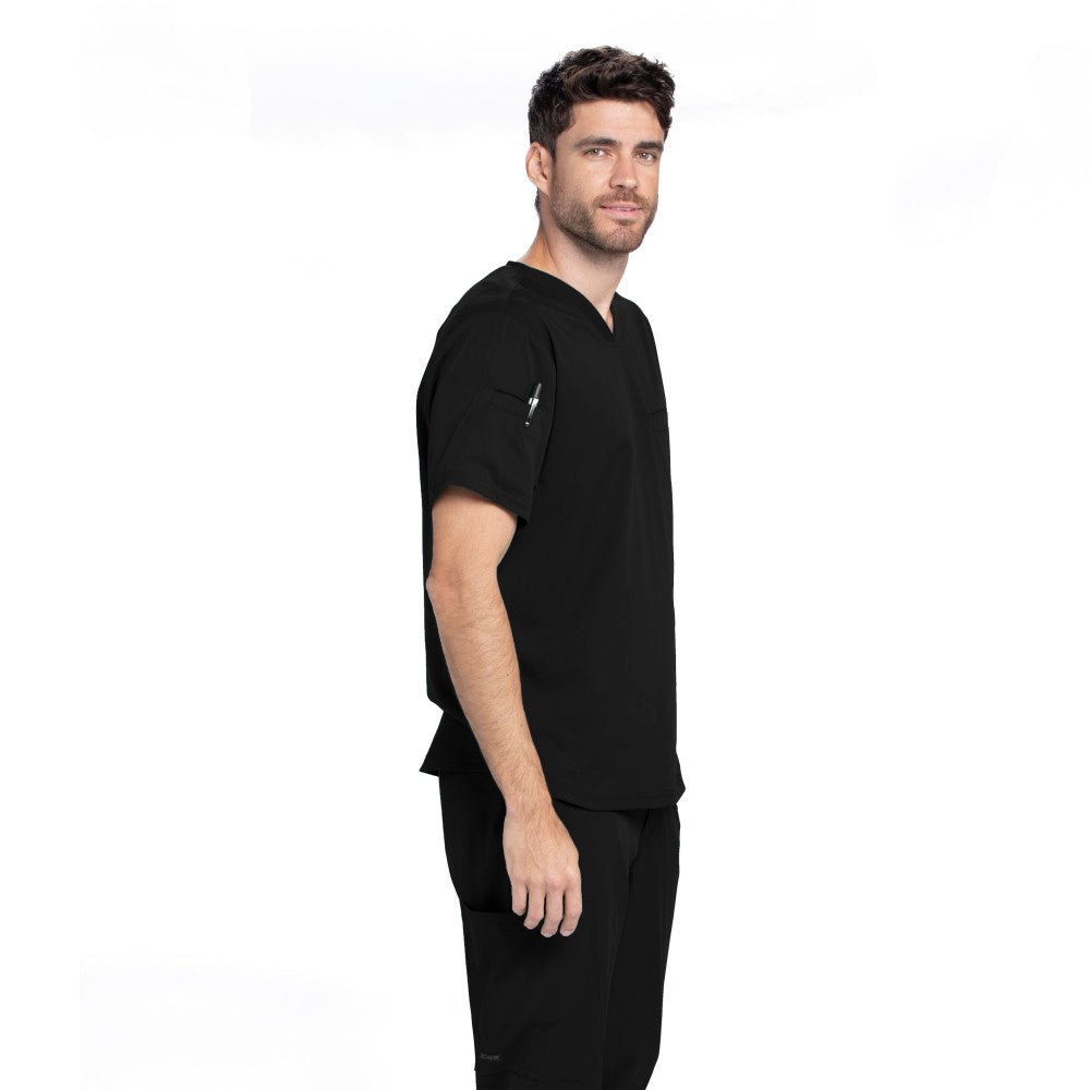 Wesley Scrub TopGrey's AnatomyGRST009-BLACK-1