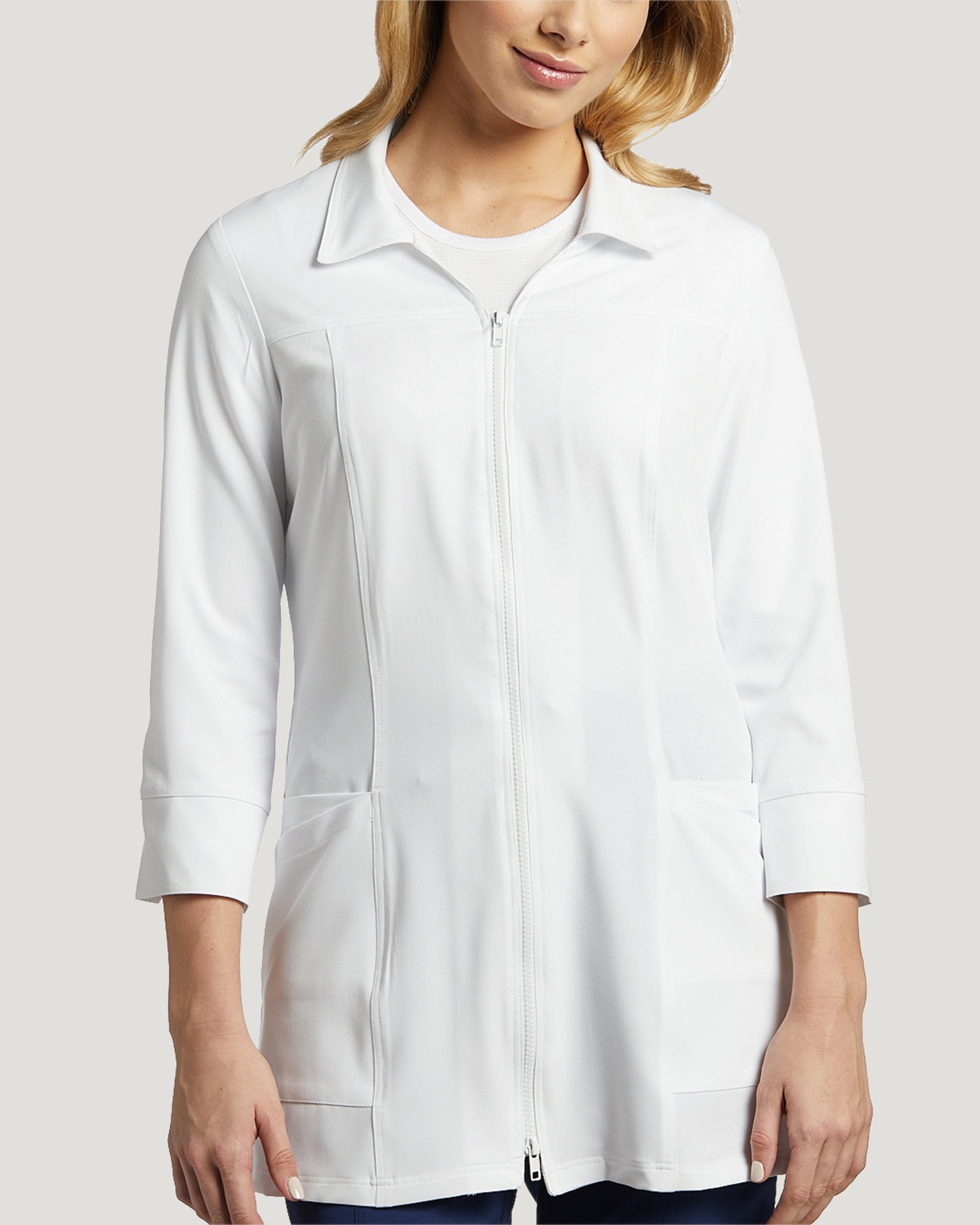 White Cross -  Marvella Labcoat With 4 Pockets Women's Lab Coat White Cross   