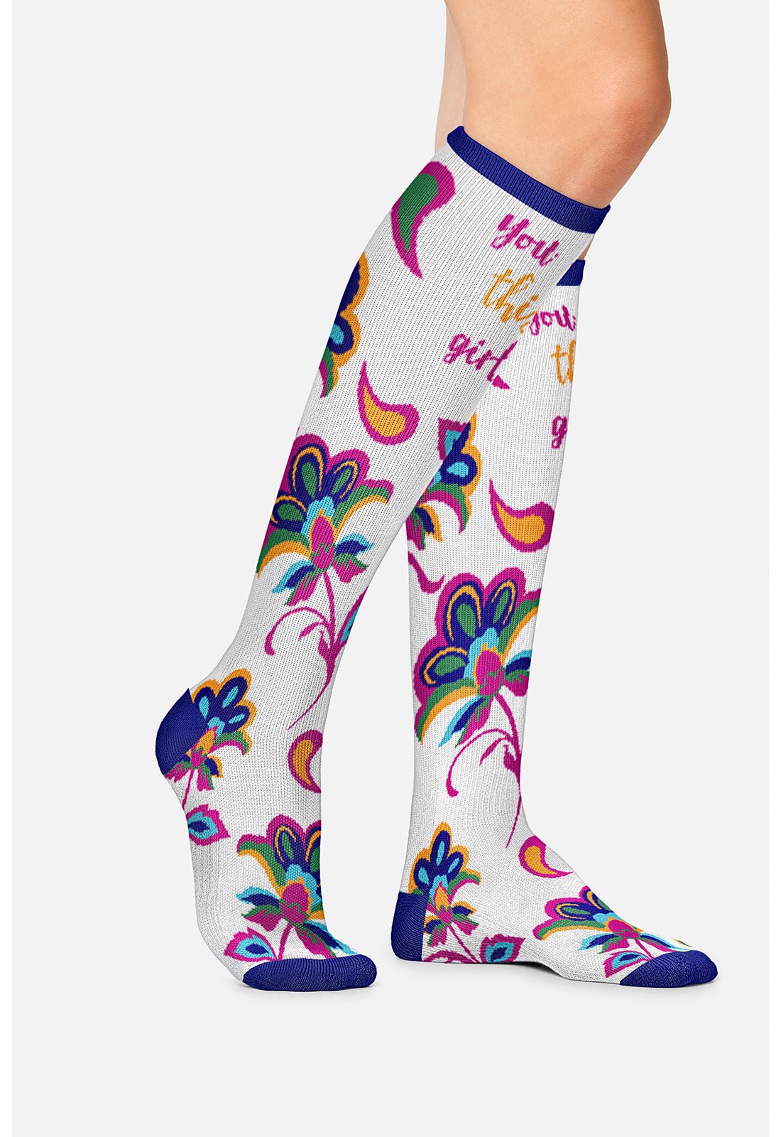 You Got This Girl Compression SocksCherokee LegwearPRINTSUPPORT-YGTTG