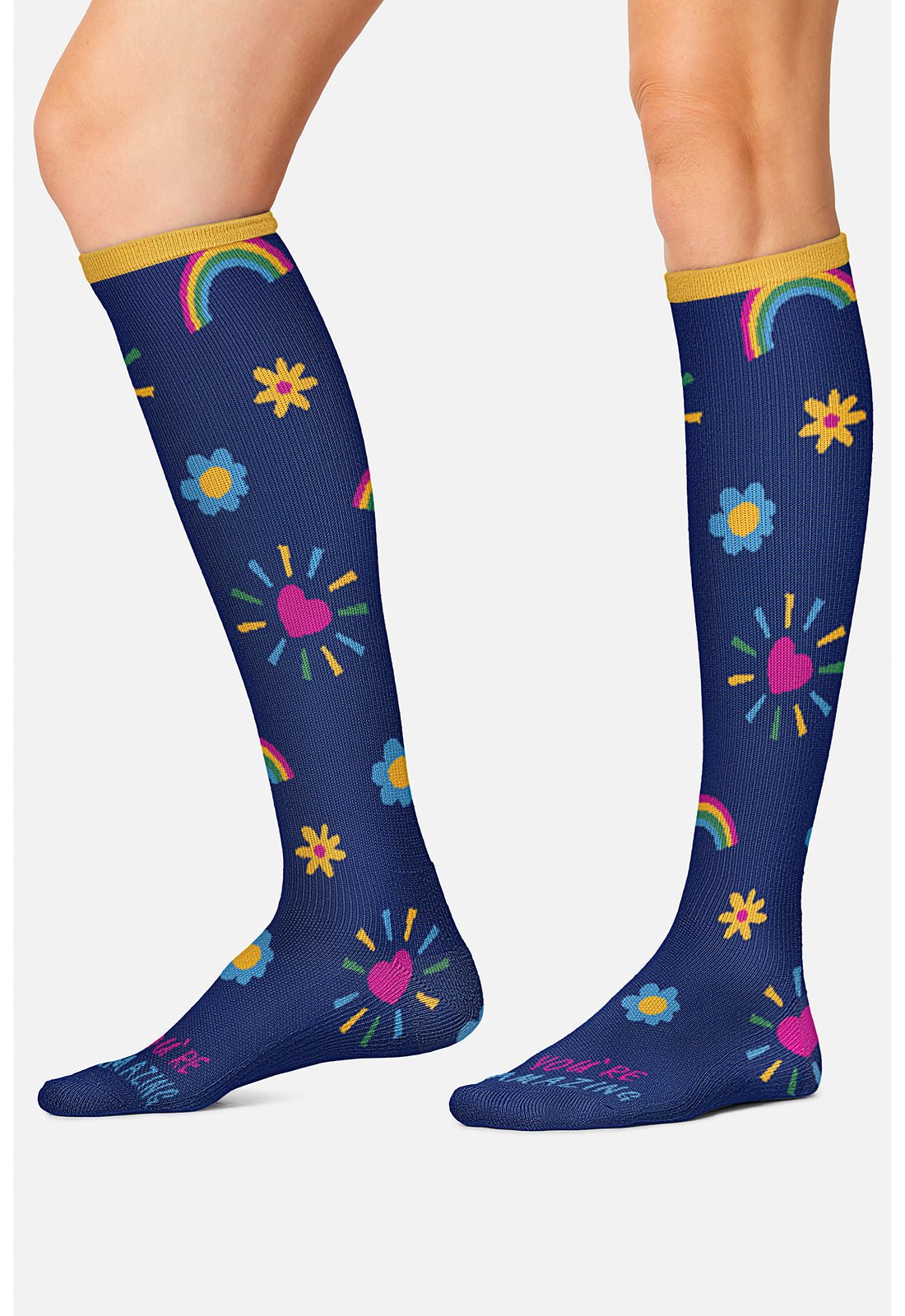You're Amazing Compression SocksCherokee LegwearPRINTSUPPORT-YRAMZ