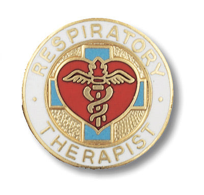 Profession Emblem Pin Emblem Pin Prestige Medical Respiratory Therapist Pin  