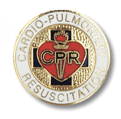 Profession Emblem Pin Emblem Pin Prestige Medical CPR Cardio Pulmonary Resuscitation Pin  