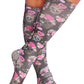 Knee High Compression Socks 8-15 mmHg Compression Socks Cherokee Legwear Sugar Skull Flutter Regular 